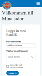 Mobile Screenshot of minasidor.trollhattanenergi.se